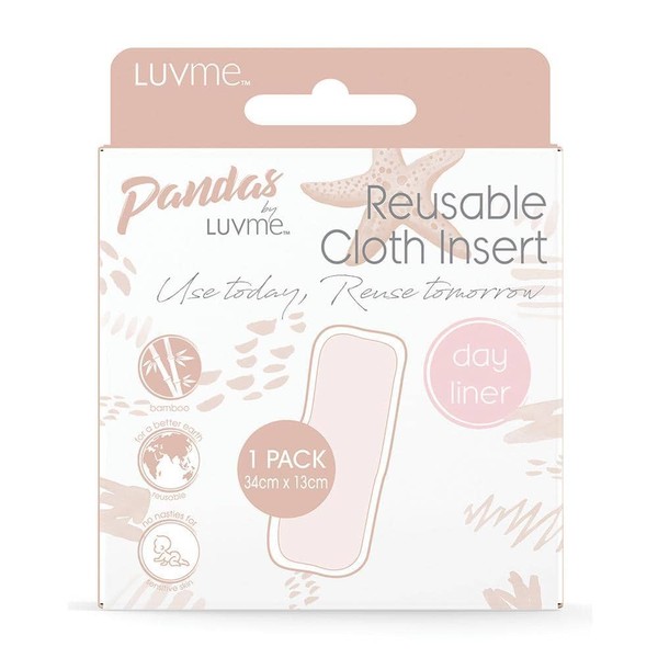 Luvme Pandas by Luvme - Bamboo Reusable Cloth Nappy Insert
