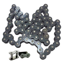 #420 60 Link Axle Drive Chain Compatible with Hammerhead Mudhead 208R Go Kart 208cc 6.5 HP 2017 2018 2019, Part# 23-1103-01