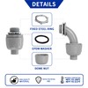 (1/2" Dia * 25 Feet) Yariwiz Flexible Electrical Conduit Liquid
