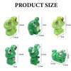 Wasise Mini Resin Frogs - 30PCS Mini Resin Figurines, Frog