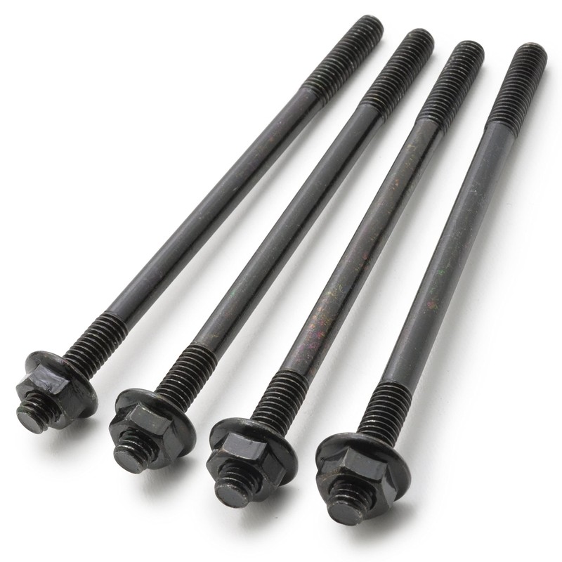 Easyboost 4 Zylinderstehbolzen Set M6 x 106mm für Piaggio AC/LC