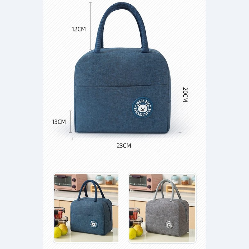 Lunch Bag, Thermal and Cold Insulation, Large Capacity, Lightweight, Waterproof,