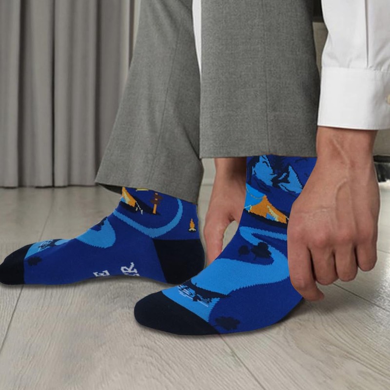 Zemolo Funny Socks Gift for Men, I Would Love Socks,