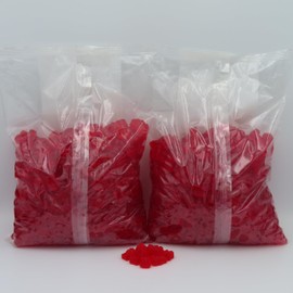 Beulah's Wild Cherry Gummy Bears, 10 Pounds, 1300 Pieces of Candy
