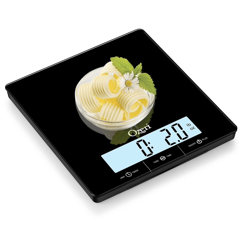 Ozeri Touch III 22 lbs (10 kg) Kitchen Scale in