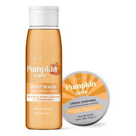 Set Corporal Pumpkin Latte (body Wash + Crema Hidratante) Pumpkin Latte