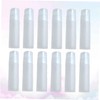 PACKOVE 100pcs Plastic Roller Bottles Versatile Portable Roll Containers for