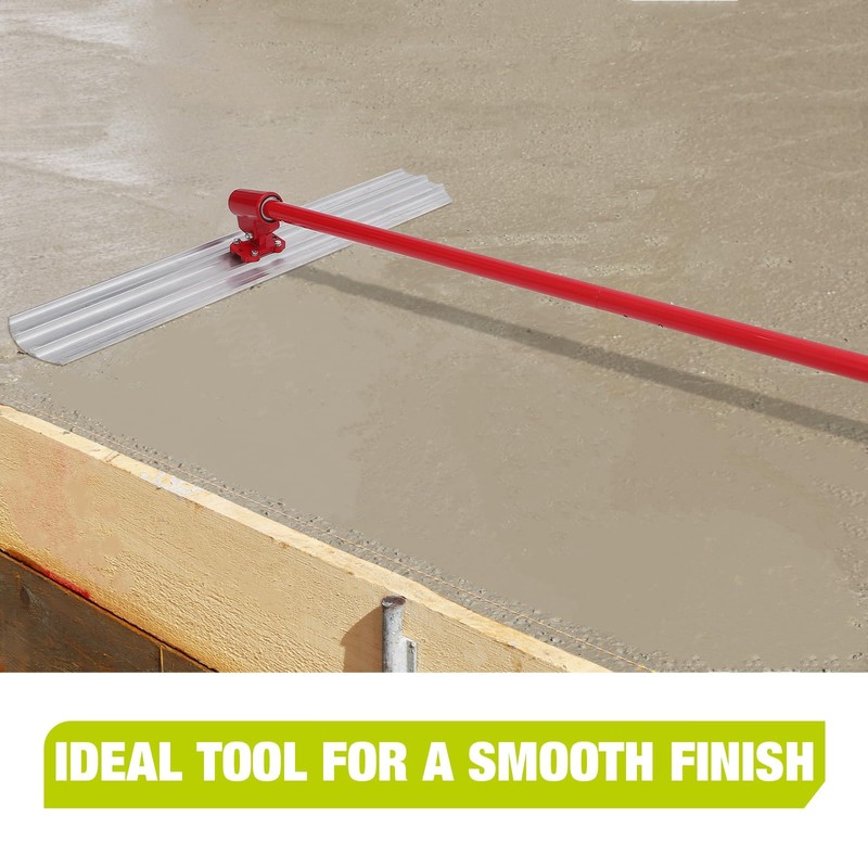 Garvee Bull Float Concrete Tools, 46 in x8 in Magnesium