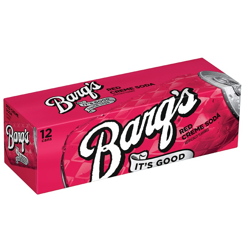 Barq's Red Creme Soda Soft Drink, 12 Fl Oz, 36