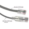 9ft Cat 6 UTP Slim Ethernet Network Booted Cable