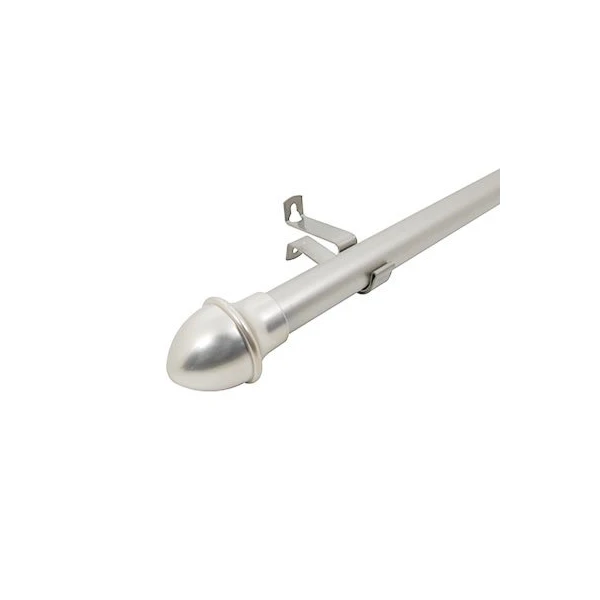 Spring Window Fashions 7/16-Inch Round Cafe Curtain Rod (84 to120-Inch
