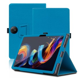 Case for TCL Nxtpaper 11 Plus 11.5 inch, TCL Nxtpaper 11 Plus Tablet Case, Folding Stand Protective Cover with Pencil Holder and Wrist Strap, Full Protection. (Light Blue)