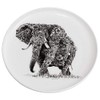 Maxwell & Williams DX0526 African Elephant Plate - Black and