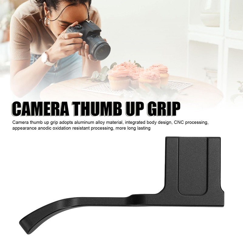 Metal Thumb Grip for GFX 50R, Hot Shoe Thumb Rest
