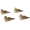 Top Brass Heavy Duty Antler Drawer Pulls/Cabinet Knobs (4 Pack)