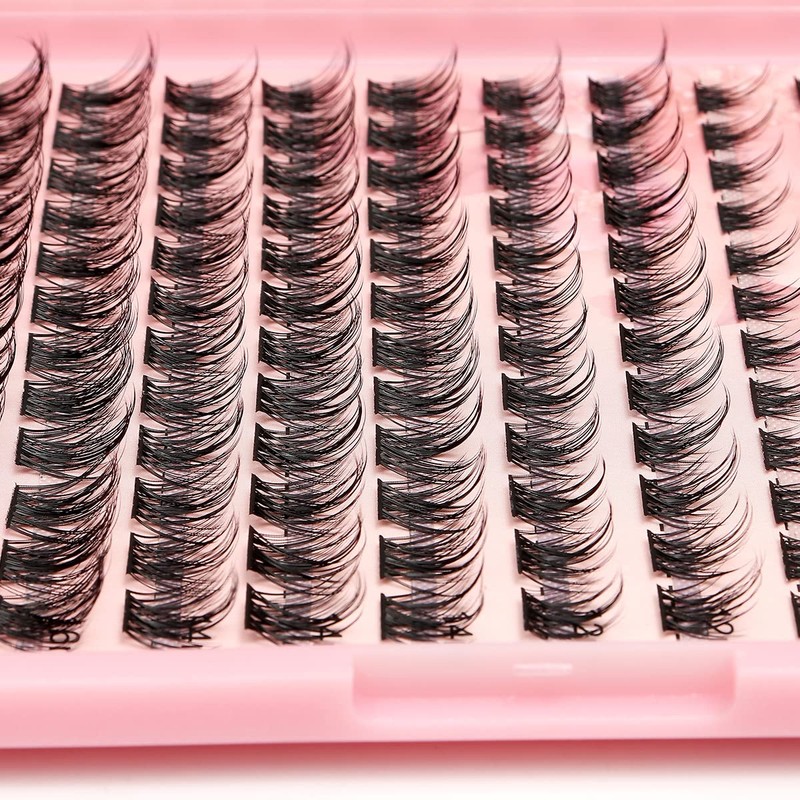 Bodermincer 10-12-14-16mm Mix/14-16-18mm Mix D Curl DIY Clusters Eyelash Extension