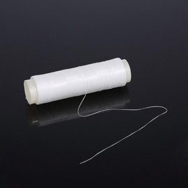 LSOSVSEU Nylon Elastic Bait Thread Fishing Line Clear Fishing String Nylon Fishing Bait Lure Line Bait Saver (0.2mm 656FT, 4Pcs)