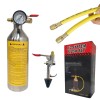 Easy Operate Aluminum AC Flush Kit with Hose & Valve