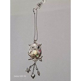 Ganz Glimmer Car Charm -Owl
