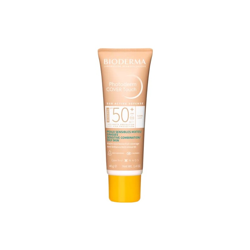 Photoderm Cover Touch Mineral Fps 50+ Claro 40 Ml
