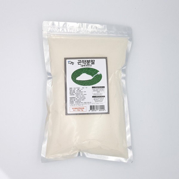 Low-calorie dietary fiber glucomannan konjac powder 1kg / 저칼로리 식이섬유