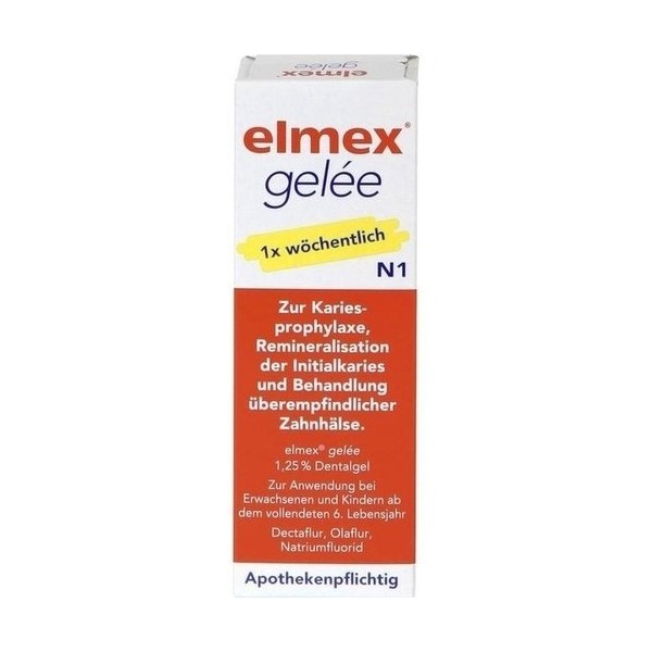 Elmex Jelly 25g 1x Weekly Professional Toothpaste Gel
