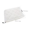 FOMIYES Quilted Portable Makeup Bag Small Cosmetic Organizer Pouch with