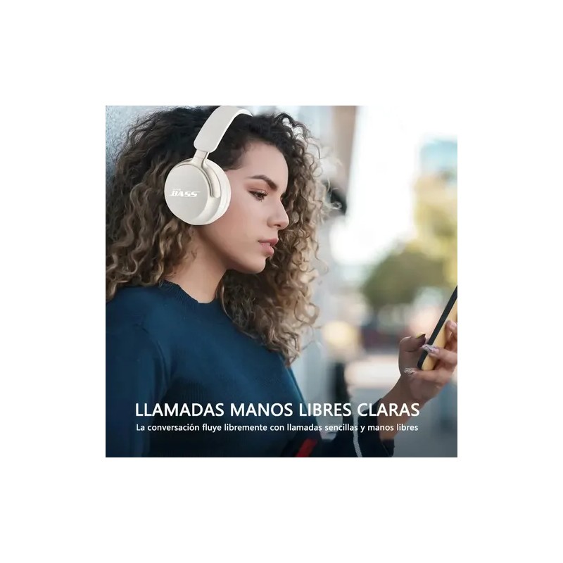 Audifonos Bluetooth 5.3 Diadema-almohadillas Ultra Cómodas