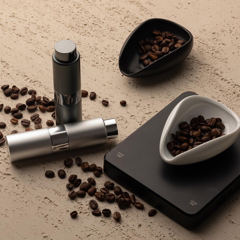 Lulupack Coffee Bean Dosing Cup with 20ML Spray Bottle, Coffee