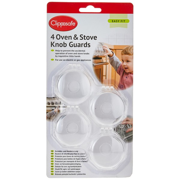 Clippasafe Oven and Stove Knob Guards