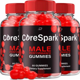 Core Spark (3 Pack) Core Spark Gummies for Men – CoreSpark Male Gummy All-Natural Chewable
