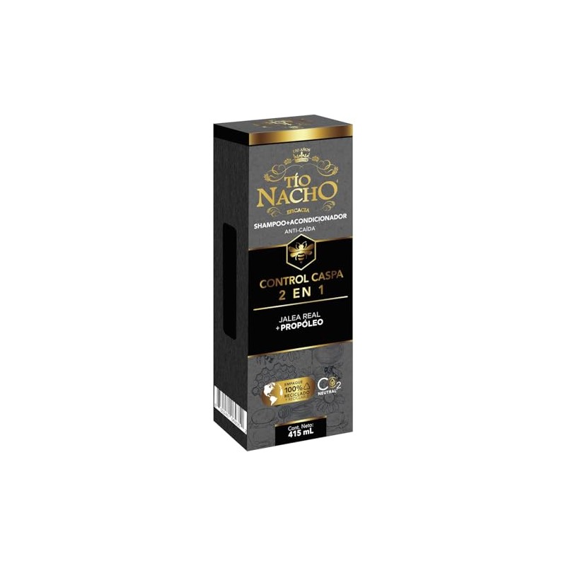 Tío Nacho 2 en 1. Shampoo + Acondicionador Anti Caspa