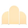 Partslety Arch Backdrop Stand Cover Set of 3, Wedding Arch