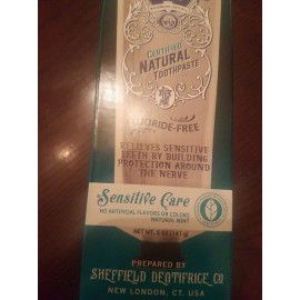 Dr. Sheffield's Fluoride Free Toothpaste
