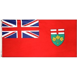 Ontario - 3' x 6' Nylon Canadian Province Flag