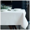 Organic Cotton Tablecloth Easy Care Washable Protective Heavyweight Fabric Eco