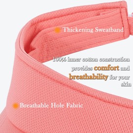 NTLWKR Sun Visor Hat Adjustable Velcro Outdoor Sports Cap for Men Women Adults