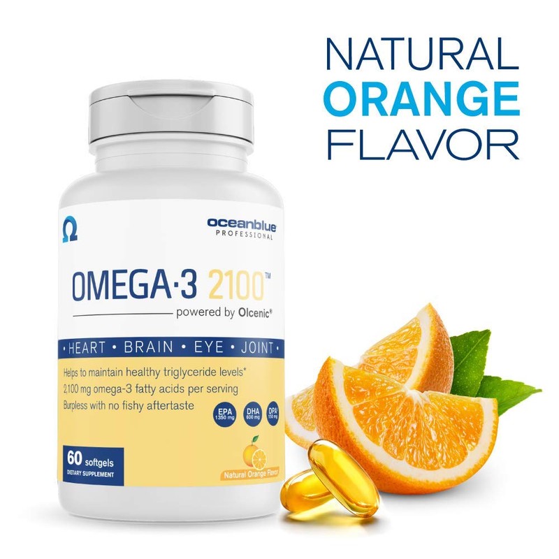 Ocean Blue Omega 2100 Nutritional Supplement, 120 Count
