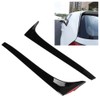 2pcs ABS Car Rear Window Side Wing Spoiler Fits for
