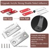 Cabinet Door Magnets Jiayi 6 Pack Ultra Thin Magnetic Door