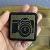 Photography Velcro Patches Funny SLR Camera Velcro Patch Morale Tactical