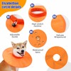 Dog Recovery Collar,Dog Soft Cone Collar Alternative After Surgery,Adjustable,Breathable E