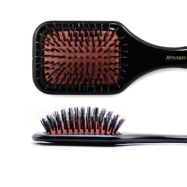 Hercules Sägemann Exclusive Small Paddle Hair Brush with Natural Boar Bristles