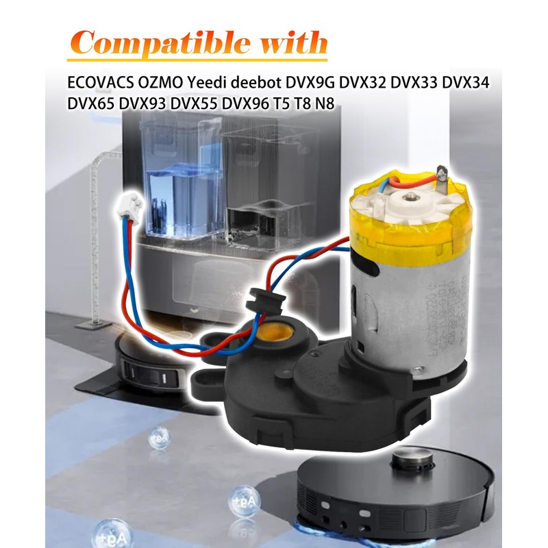 Robot Vacuums Main Brush Motor Compatible with Ecovacs DEEBOT OZMO