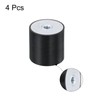 sourcing map 4Pcs 40 x 40mm M8 Thread Female Rubber