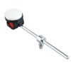 Drum Beater Hammer Metal Handle Round White Felt Head Perfect