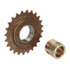 Bike Freewheel Adapter Set Professional 24T Single Speed Freewheel 24mm