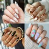 beinkmake 3Pcs Flame Nail Stamping Plate Letter Number Leaves Nail