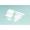 TRUSCO Marker Plate Height 0.6 inches (15.2 mm) x Width 1.0 inches (26.0 mm) (Pack of 100) TMT-1