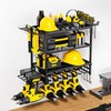 4 Layer Power Tool Organizer Wall Mount, Heavy-Duty Tools Holder